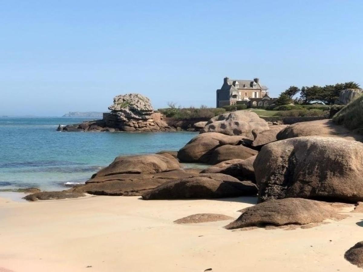 Appartement Spacieux Avec Wifi Et Parking A Tregastel, Proche Plage - Fr-1-368-18 Kültér fotó